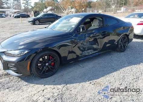 2022 BMW 430I из США, поврежденный, VIN WBA53AP05NCJ78353